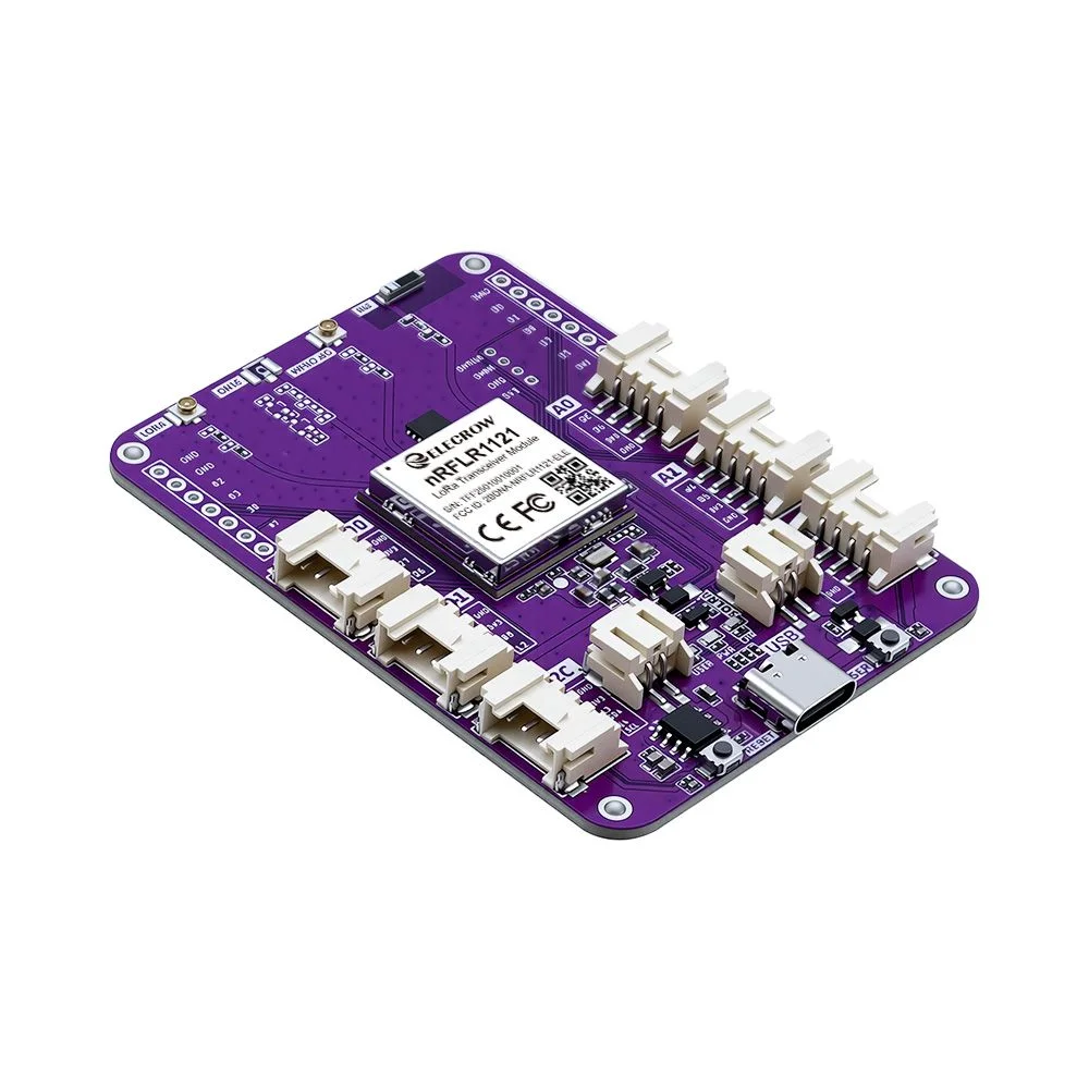 Elecrow nRFLR1121 LoRa node expansion board